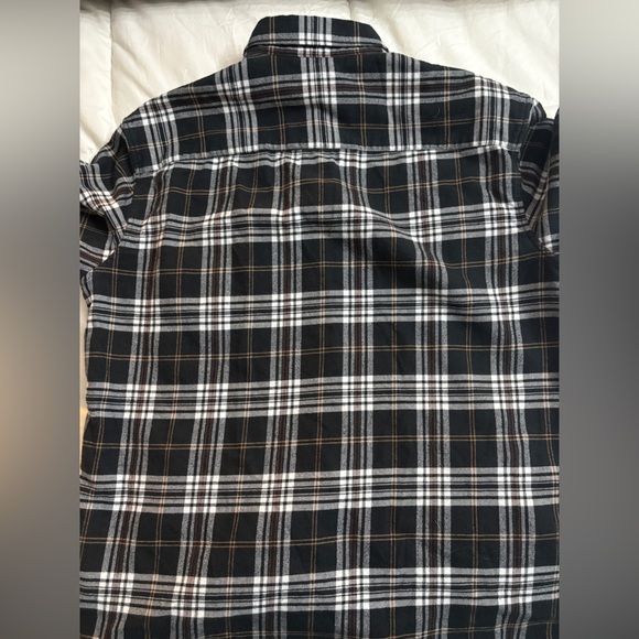 Club Monaco Black and White Checkered Shirt - Picture 7 of 10